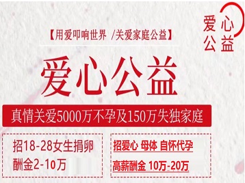 站前捐卵助孕生子 爱心志愿者招募